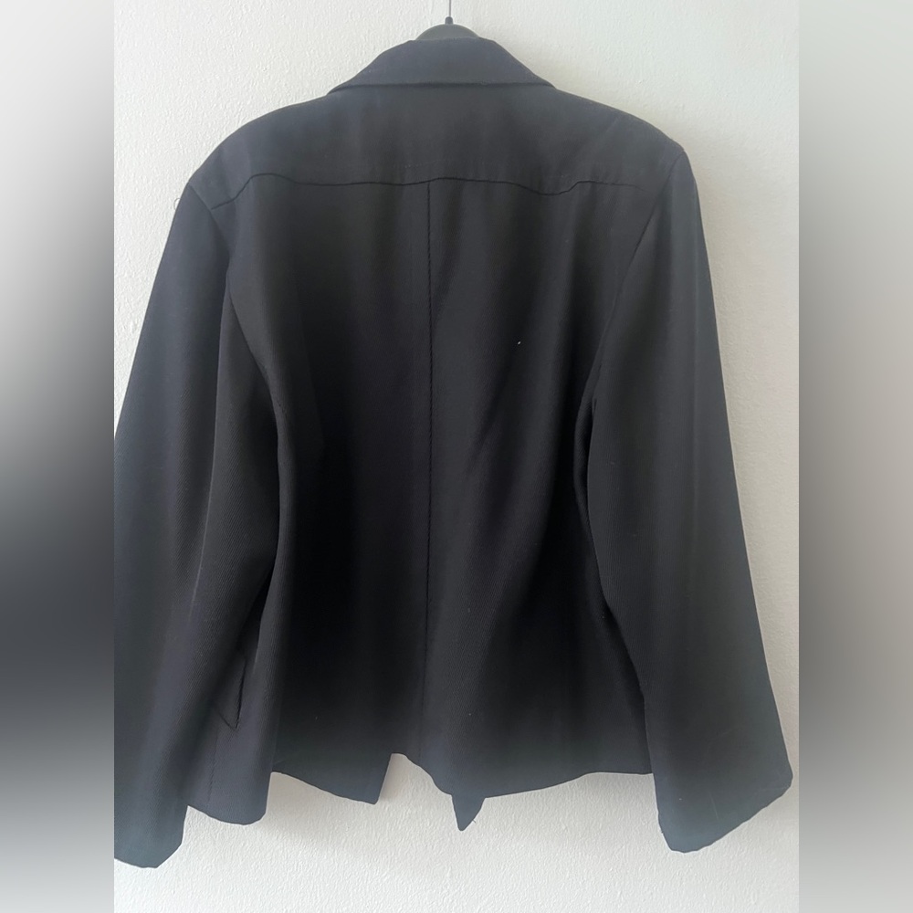 Women's Black Blazer by Jaeger - Picture 2 of 5